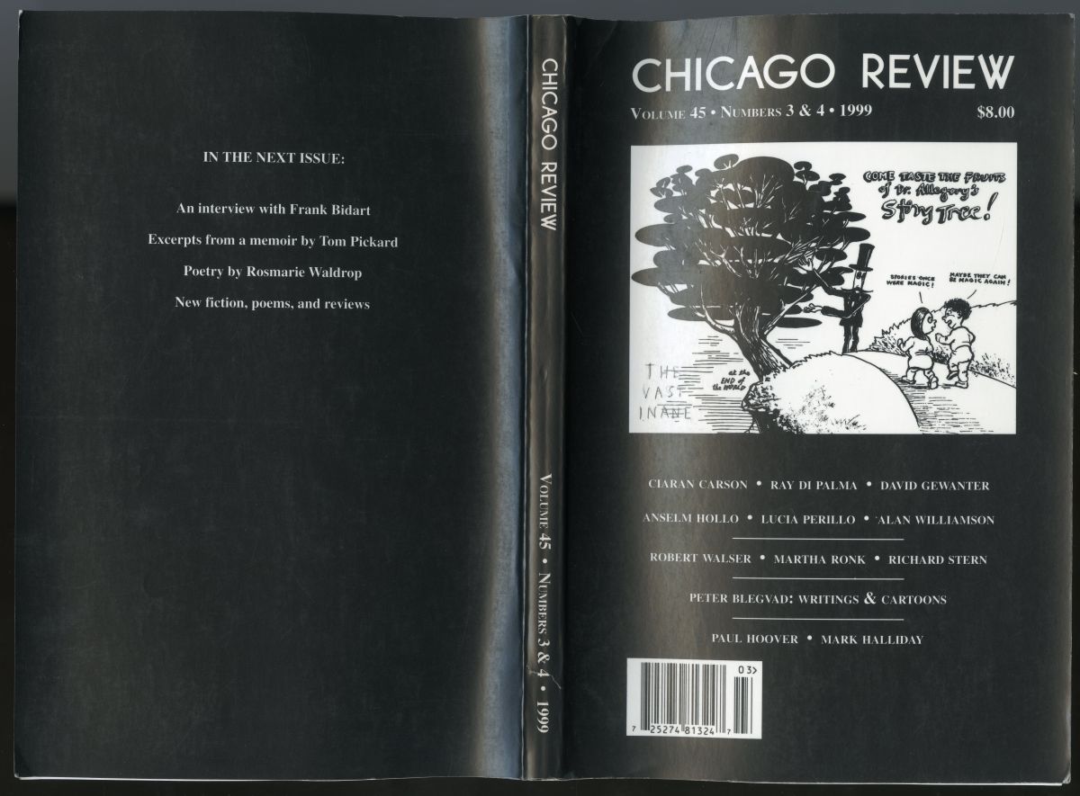 『CHICAGO REVIEW』VOLUME 45・NUMBER 3 & 4・1999表紙